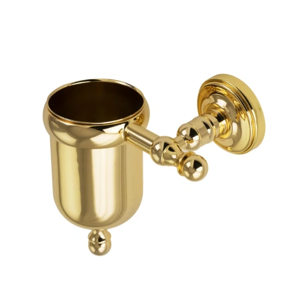 Стакан для ванной Migliore Mirella золото 17314 (детальная фотография)