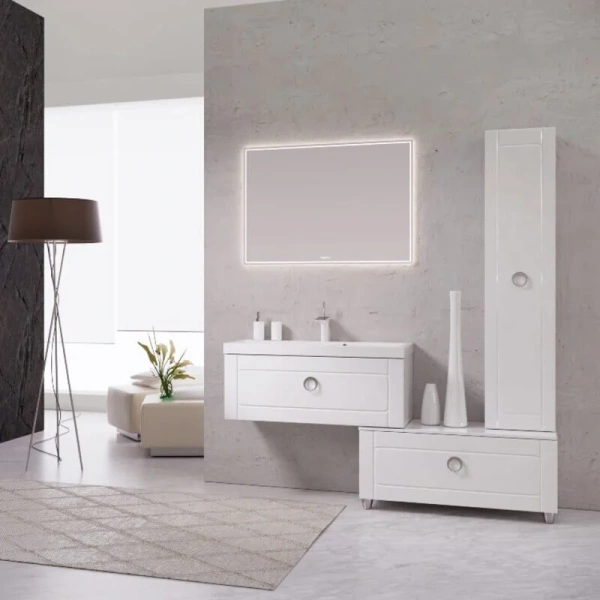 Зеркало с подсветкой Aqwella UM 80 см с сенсорным выключателем UM0208 (детальная фотография), полотно