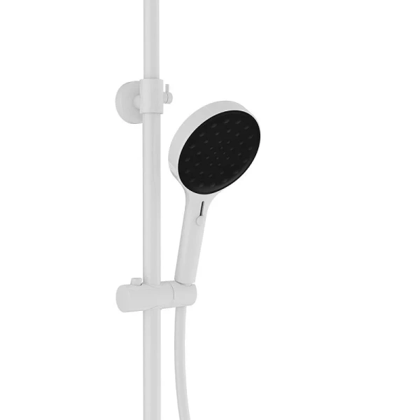 Душевая стойка Vincea Inspire белая VSFS-3I12TW (детальная фотография), настенные