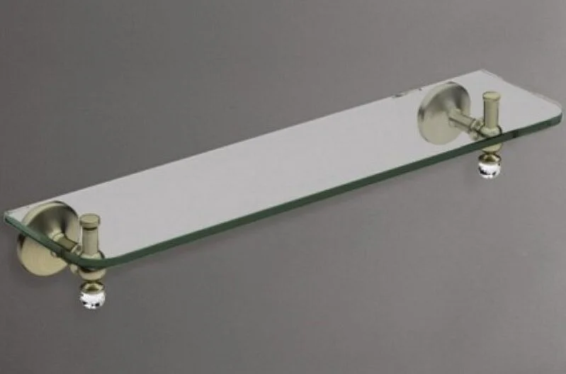 Полочка для ванной Art & Max Antic Crystal хром AM-E-2682CSJ-Cr (детальная фотография), хром