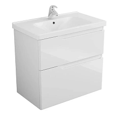 Тумба под раковину подвесная OWL 1975 Hella stor 80 см белая