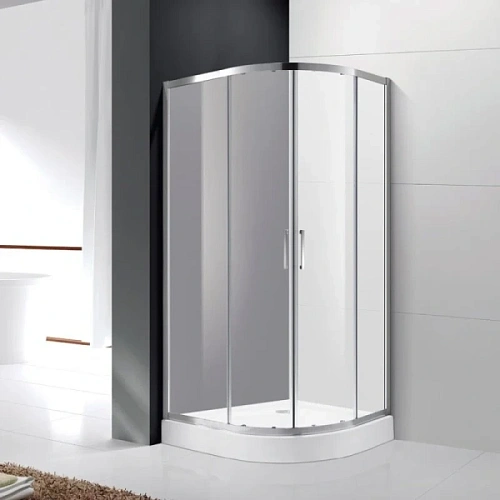 Душевой уголок Cezares Molveno 90х90 см рифленое стекло - фото 2