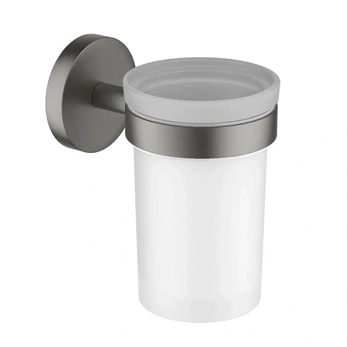 Стакан для ванной Акватек Европа оружейная сталь - фото 4