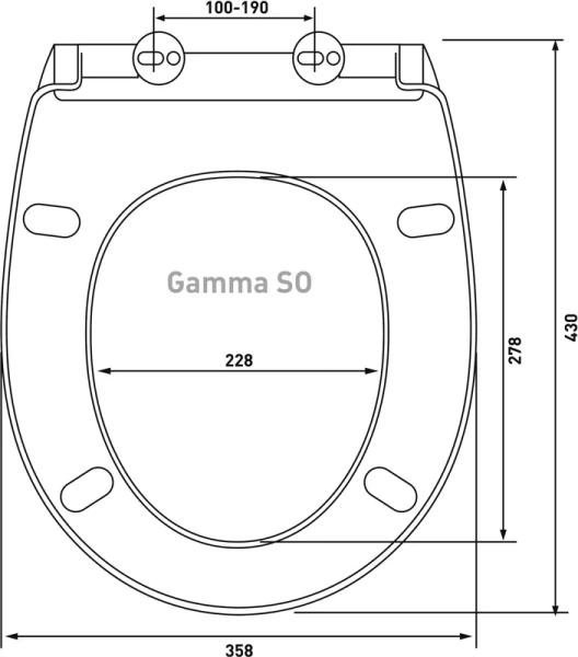 Унитаз с инсталляцией BERGES Gamma кнопка хром Soft Touch 043316 (детальная фотография) index_3