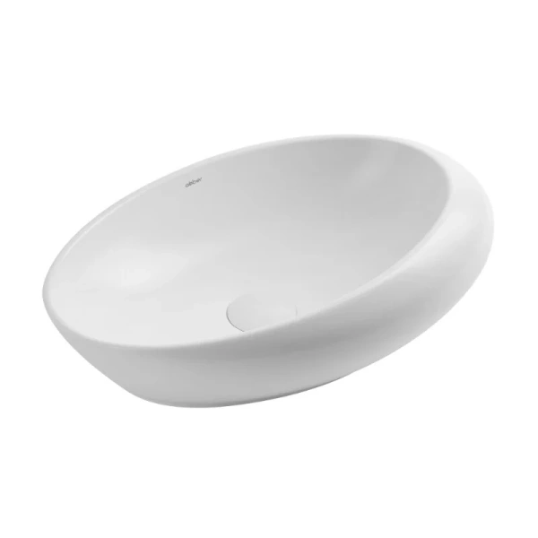 Раковина Abber Bequem 49 см белая матовая AC2107MW (детальная фотография)