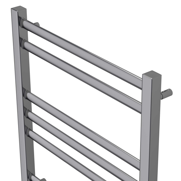 Полотенцесушитель электрический Акватек Поларис 50x70 см хром AQ EL KO0770CH (детальная фотография), современные, hi-tech