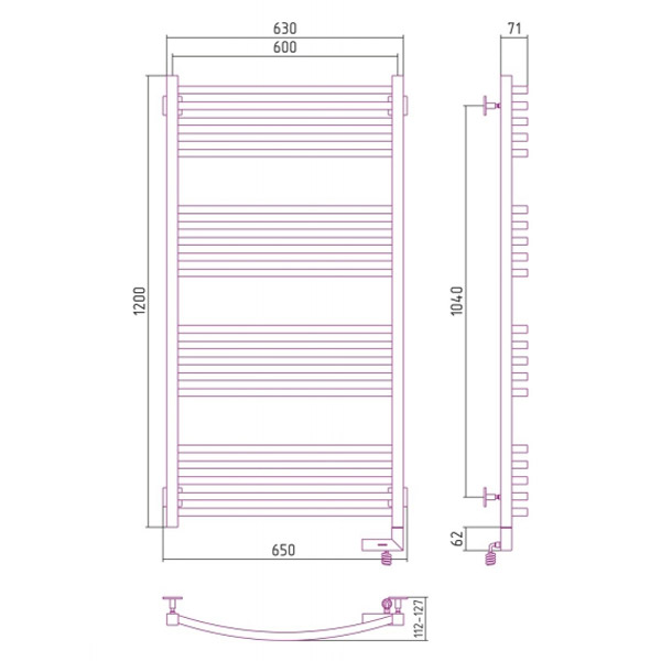 Схема (детальная фотография), хром