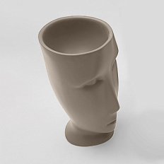 Раковина свободностоящая, nocciola, Kerasan Artwork Moloco