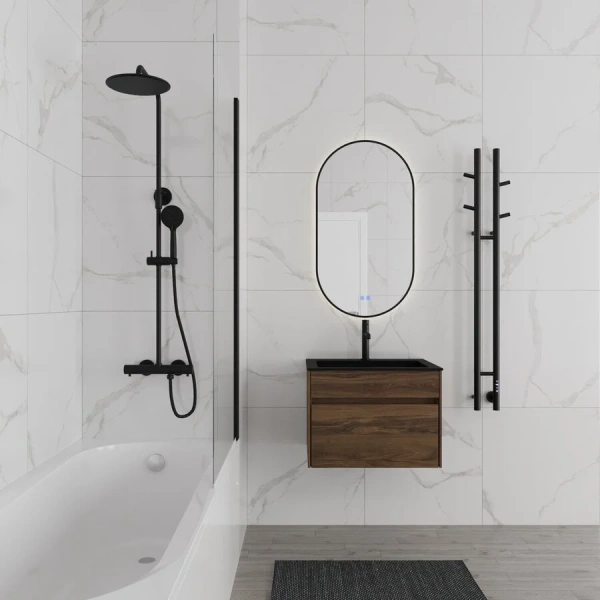 Ванна акриловая Vincea VBT-2B170-LG, 170 x 70 см, с ножками, белая (детальная фотография), приставные, встраиваемые