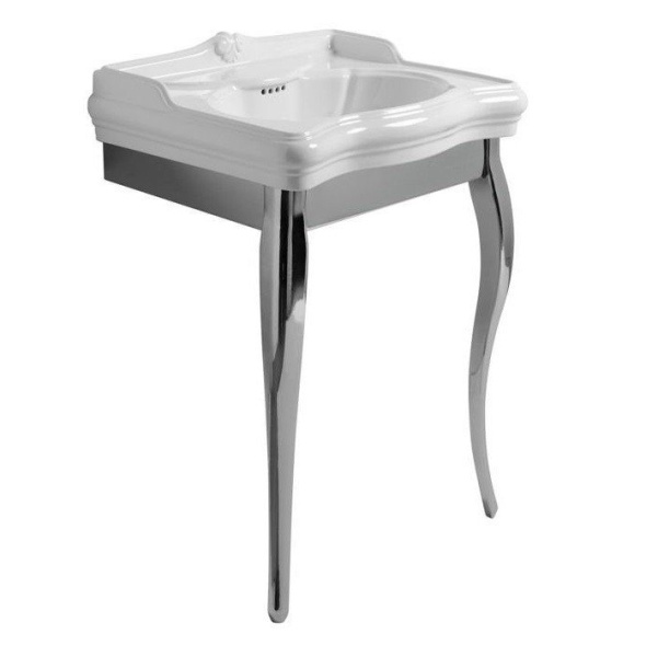 Раковина с одним отверстием под смеситель Azzurra Jubilaeum JUB200/60M bi*1 (детальная фотография), подвесные