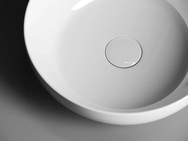 Раковина Ceramica Nova Element 37 см накладная CN6020 (детальная фотография), из санфарфора