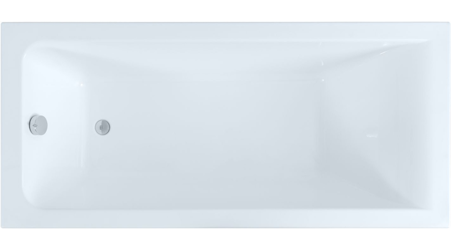 Ванна акриловая Aquanet Bright 165х70 см прямоугольная 229217 (детальная фотография)