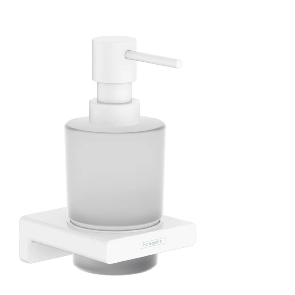 Дозатор для жидкого мыла Hansgrohe AddStoris белый матовый 41745700 (детальная фотография)