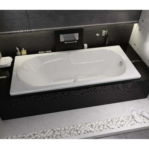 Ванна акриловая Riho Future 170х75 см белая B073001005 (детальная фотография), современныe, hi-tech