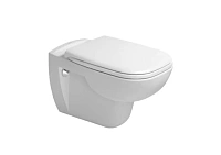 Унитаз подвесной Duravit D-code 45700900A1 безободковый с сиденьем Микролифт