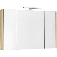 Зеркальный шкаф с подсветкой Roca Etna 100 см дуб верона