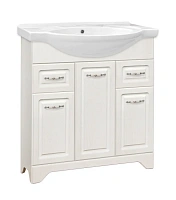 Тумба под раковину напольная Style Line Олеандр-2 71 см рельеф пастель