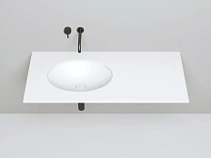 Раковина Salini Marea 11 55 см белая матовая