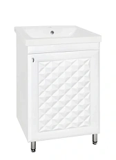 Тумба с раковиной напольная Style Line Канна ЛС-00000297 50 см с дверцей