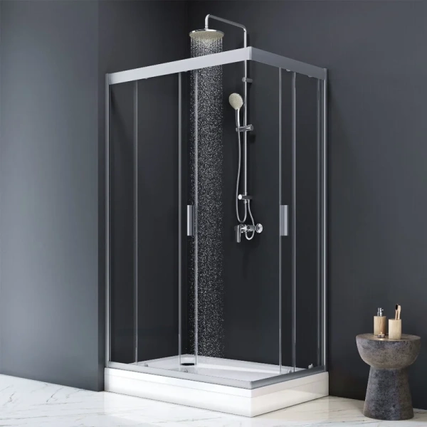 Душевой поддон Am.Pm Gem 120x80 см с сифоном W90T-404-12080W (детальная фотография), 120х80 см