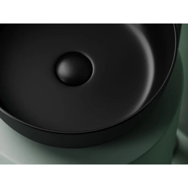 Раковина Ceramica Nova Element 35 см черная матовая CN6073MB (детальная фотография), одинарные