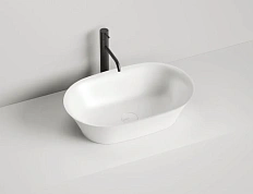 Раковина Salini Mona 60 см белый глянцевый