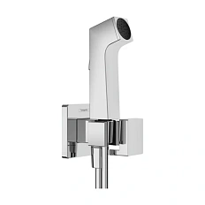 Гигиенический душ с держателем и шлангом Hansgrohe Bidette хром