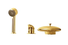 Смеситель для ванны Boheme Aquadesign золото