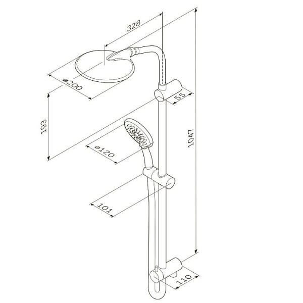 Схема (детальная фотография), современные, hi-tech