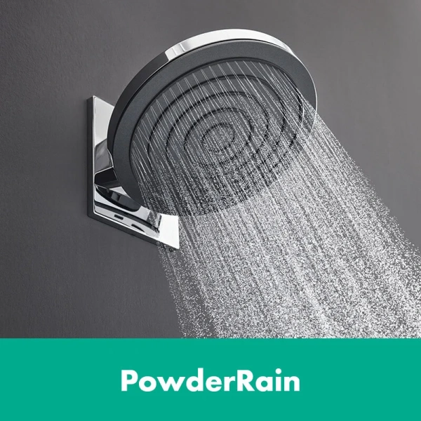 Верхний душ Hansgrohe Pulsify хром 24150000 (детальная фотография), верхние души index_1