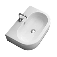 Раковина с одним отверстием под смеситель, Kerasan Flo 3141bi*1