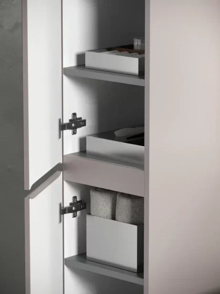 Шкаф-пенал подвесной Sancos Snob T 35 см doha soft PSNT35SM (детальная фотография), современные, hi-tech