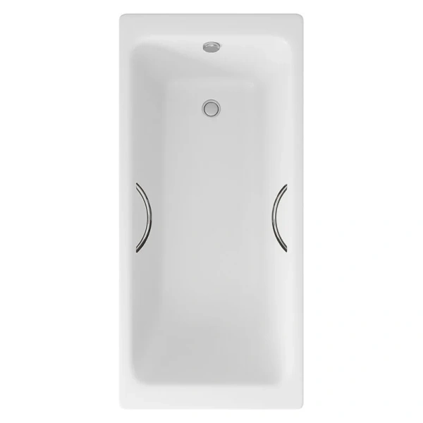 Ванна чугунная Delice Parallel DLR220505R 170x70 приставная (детальная фотография)