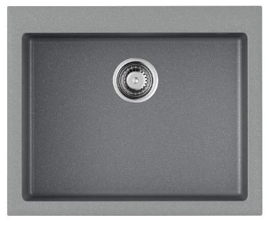 Мойка для кухни Omoikiri Bosen 61 GR 61 см Leningrad Grey 4993557 (детальная фотография)
