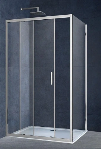 Душевой уголок Vincea Alpha 120х80 см стекло прозрачное - фото 1