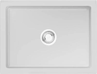 Мойка для кухни Omoikiri Mikura 61-WH Glossy 61 см белая глянцевая