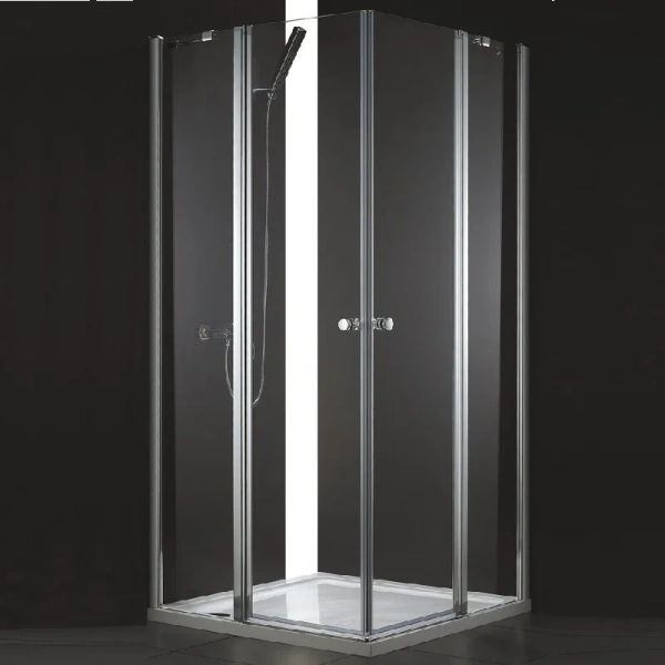 Душевой уголок Cezares Elena 120x90 см стекло прозрачное ELENA-W-AH-2-120/90-C-Cr (детальная фотография)