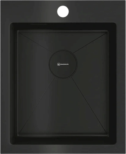 Мойка для кухни Omoikiri Akisame 41-GB 41 см графит - фото 4