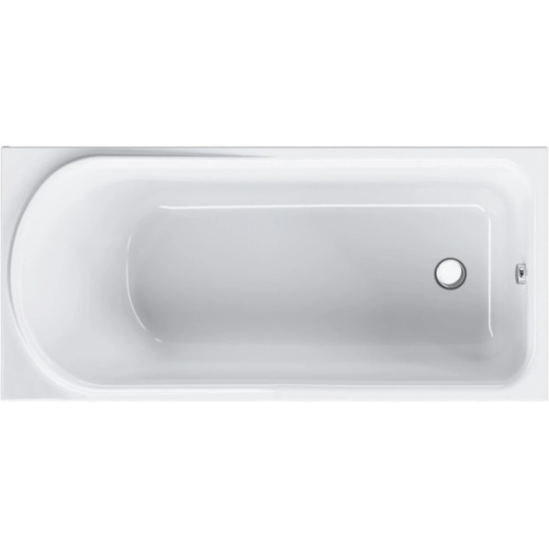 Ванна акриловая AM.PM Gem 170х70 см с каркасом, шторкой, душевой стойкой и смесителем W90ASET-170D8 (детальная фотография), 170x70 см