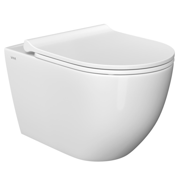 Унитаз подвесной VitrA Mia безободковый 7510B003-0075 (детальная фотография)