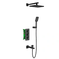 Душевой набор черный Timo Petruma SX-5149/03SM