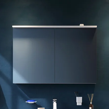 Зеркальный шкаф с подсветкой Am.Pm Spirit 2.0 100 см белый глянец M70AMCX1001WG (детальная фотография), по запросу