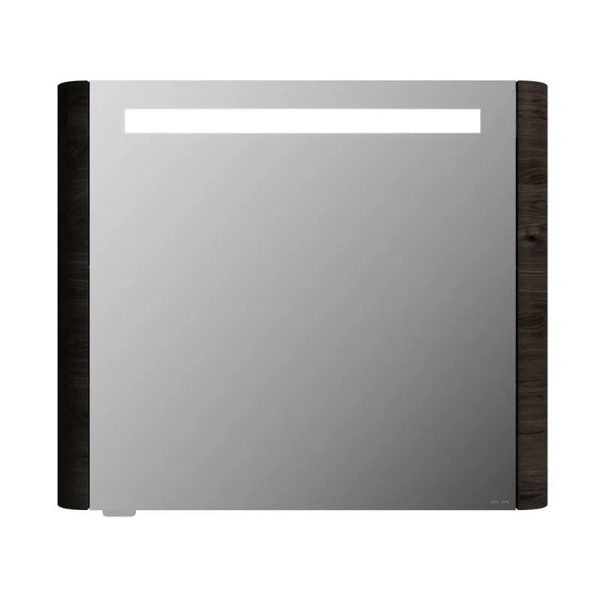 Зеркальный шкаф с подсветкой Am.Pm Sensation 80 см табачный дуб M30MCR0801TF (детальная фотография), в наличии