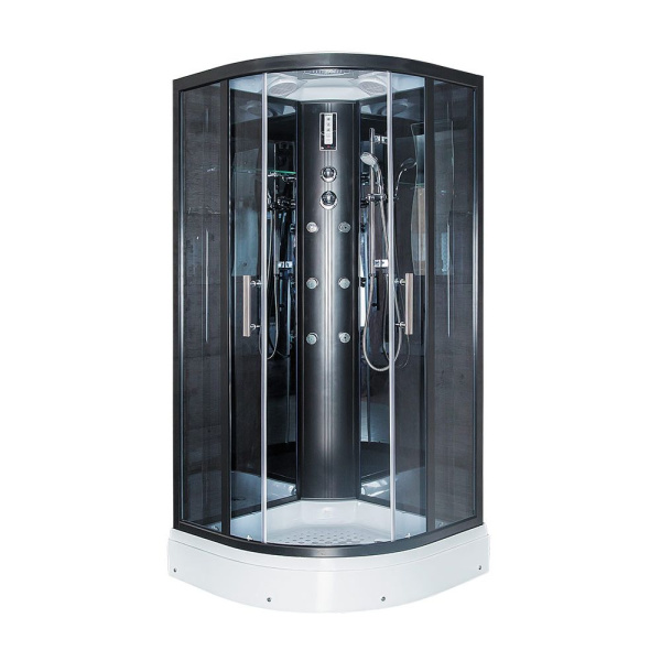 Душевая кабина Erlit Eclipse 100x100 см с гидромассажем ER5710P-C24 (детальная фотография)