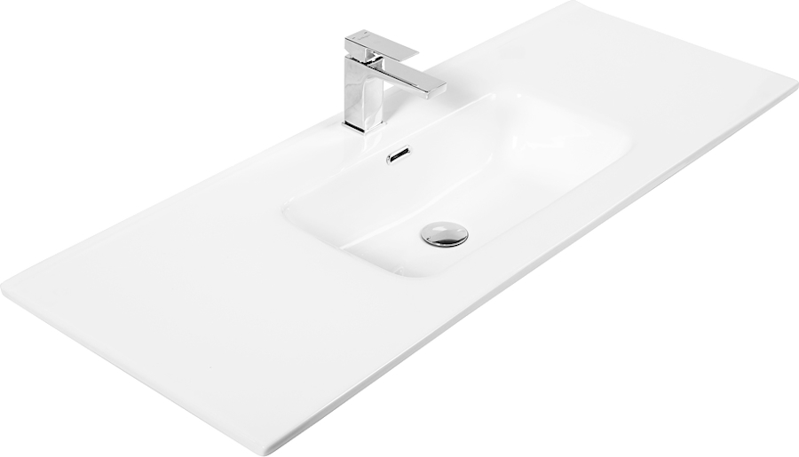Раковина мебельная BelBagno 120 см керамическая BB1200ETL (детальная фотография)