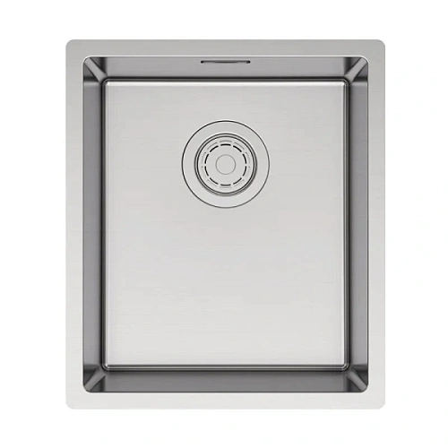Мойка для кухни Paulmark Lassan 38 см нержавеющая сталь - фото 2