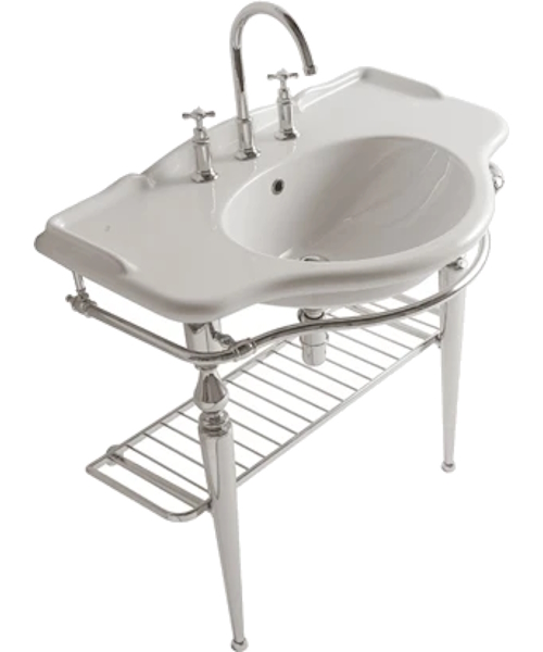 Консоль с раковиной Globo Paestum PA0222X (детальная фотография)