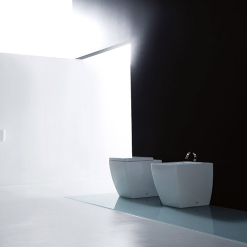 Унитаз напольный Kerasan Ego 321601 фарфор (детальная фотография), приставные, встраиваемые