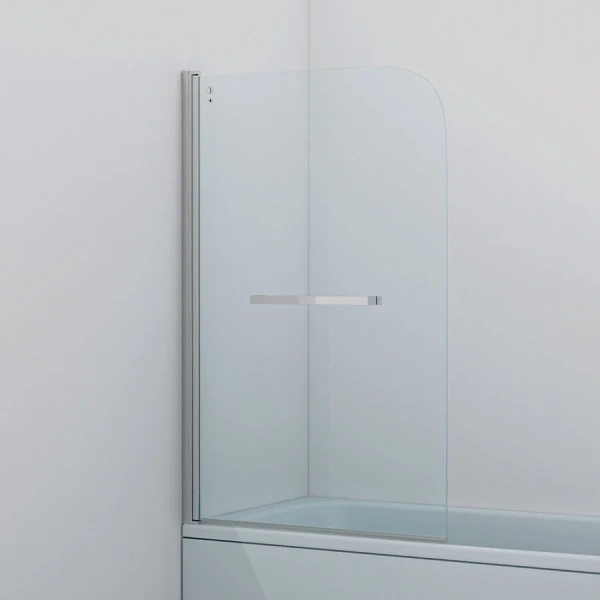 Шторка для ванны IDDIS Ray 90х140 см стекло прозрачное RAY6CS9i90 (детальная фотография)
