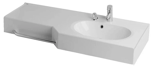 Раковина Акватон Отель 126 см левая - фото 1